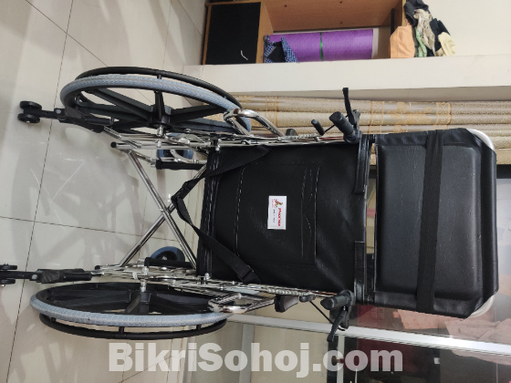Wheelchair  with bed ( Commode)